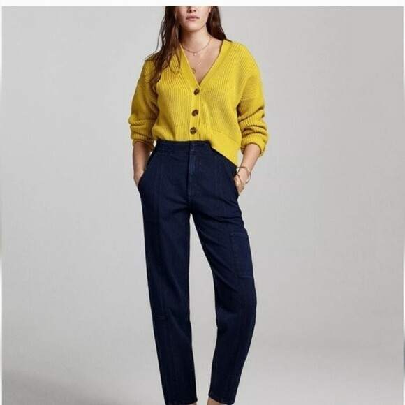 Anthropologie Pilcro Ultra High-Rise Relaxed Jogger Jeans